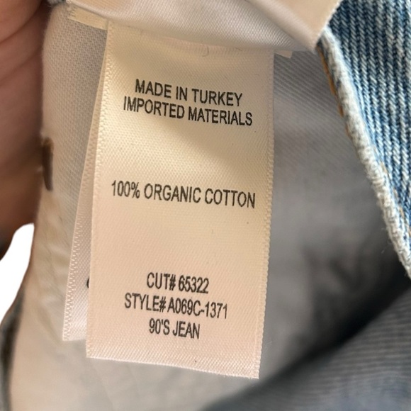 AGOLDE Women's 90's Jeans- High Waisted Straight Leg Jeans- Size 25 - Picture 12 of 15